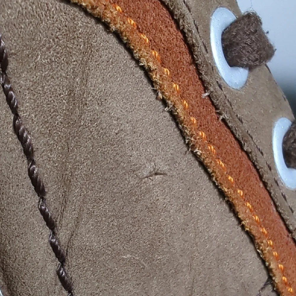 KEEN Arcata‎ Men's Suede Brown Orange Casual Sneakers 1002889 Size 10.5 Grunge